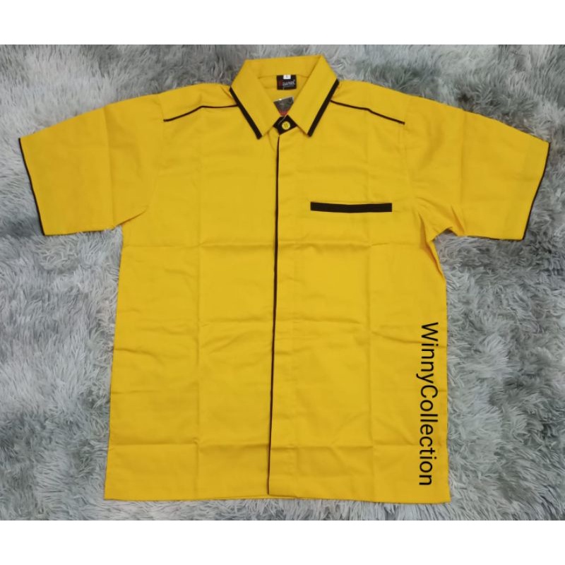 SERAGAM KOMBINASI, KEMEJA SERAGAM, BAJU KERJA, SERAGAM DRILL, BAJU PDH