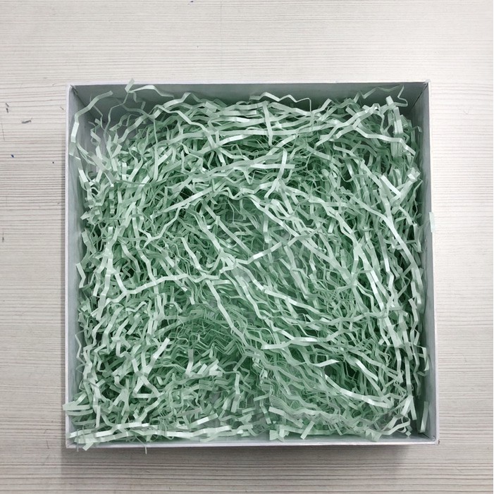 

200 gr mint green crinkle cut /shredded paper kertas potong hijau mint