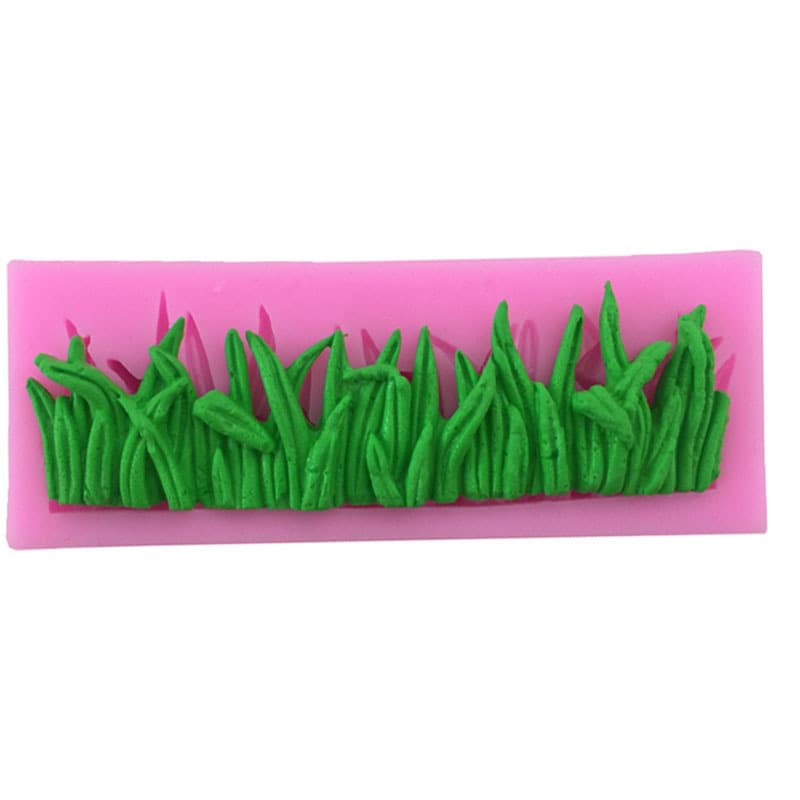 3D Silicon Mold Fondant Cake Decoration - Grass