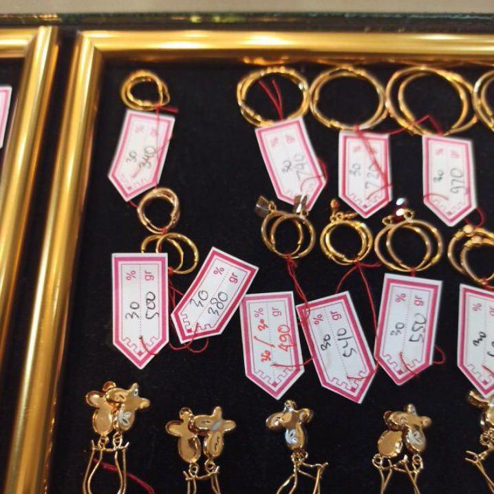 Siap Kirim.. Anting bayi tindik baru lahir 300%