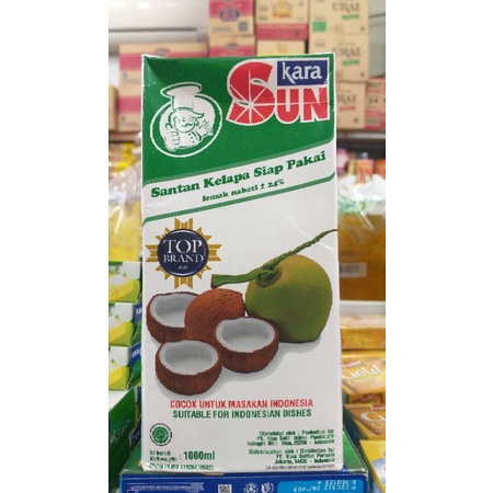 

KZ - sun kara 1L santan kelapa siap pakai