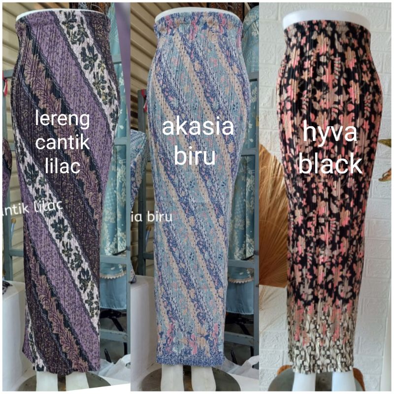 COD REALPICT ROK PLISKET BATIK JUMBO BAWAHAN KEBAYA paya KIPAS KERANG KAMBOJA RAMBAT LERENG