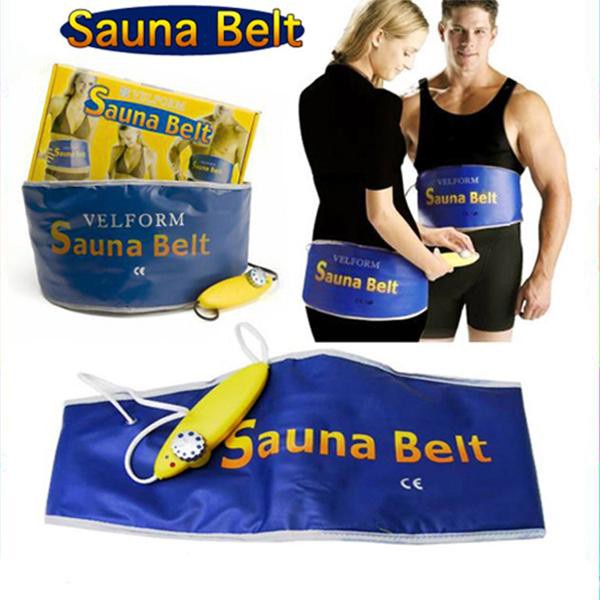 SKIKI91 - Velform Sauna Belt Sabuk Pelangsing body goals gym fitness olahraga sport wanita / Pria belly burn suite on