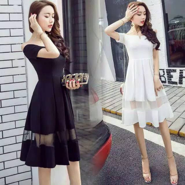 Long Dress Casual / Lace Dress / Korea Dress