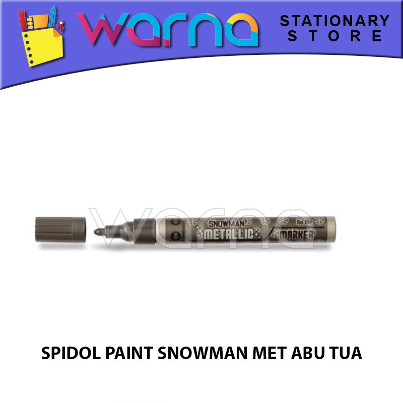 

SPIDOL PAINT MARKER SNOWMAN METALIC