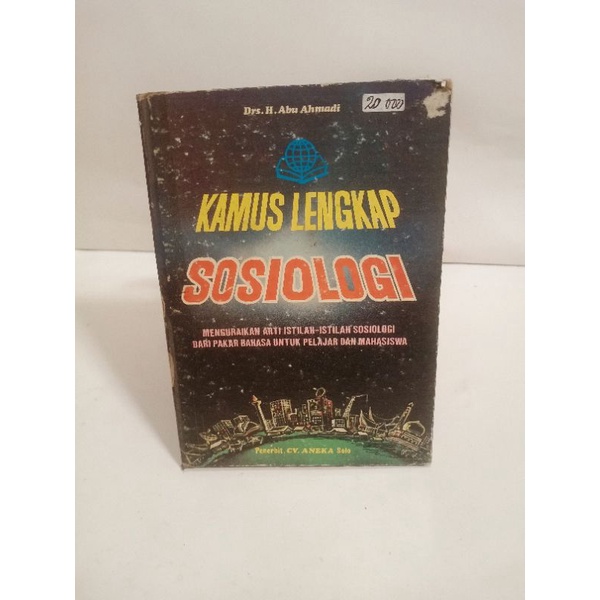 Jual Buku Kamus Lengkap Sosiologi | Shopee Indonesia