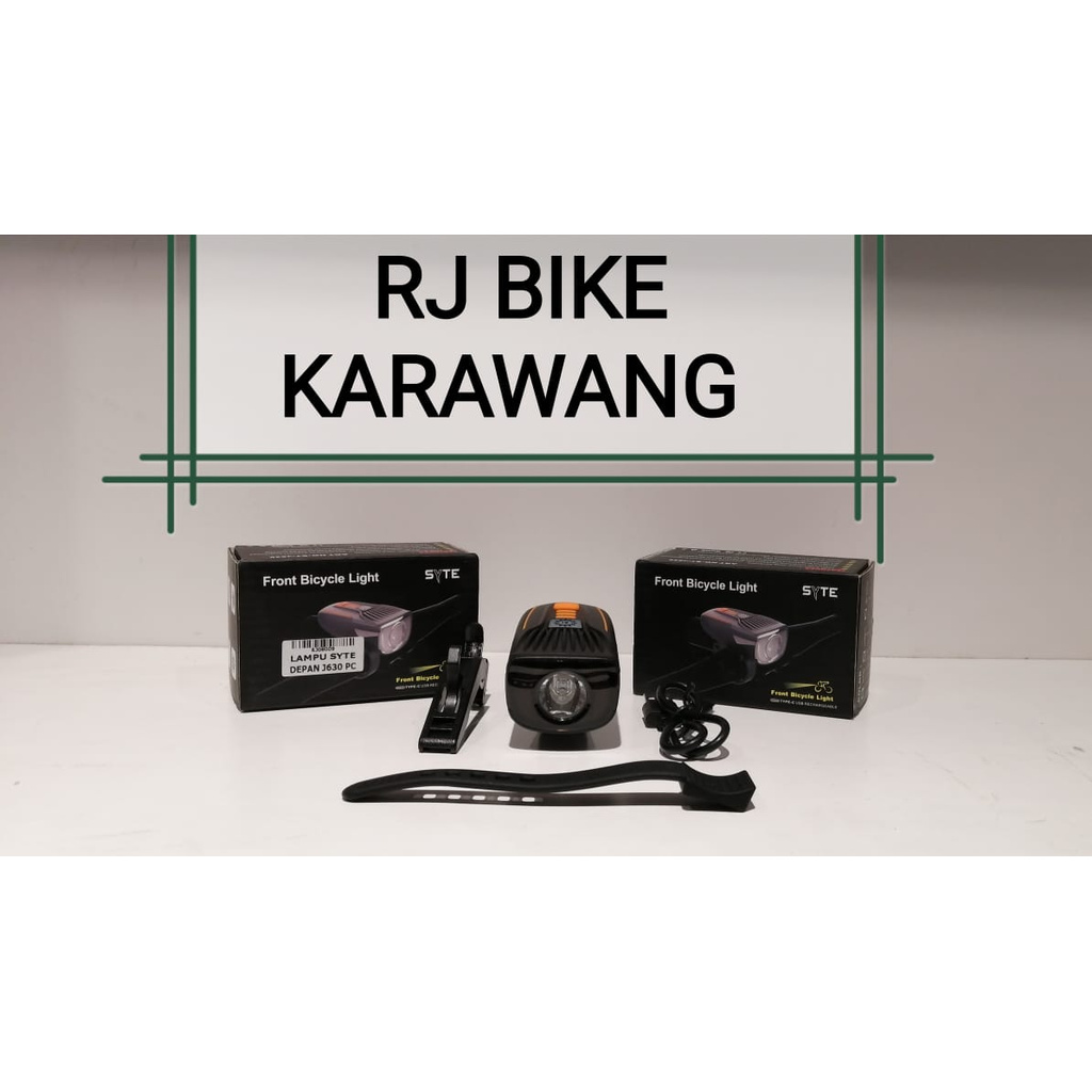 LAMPU DEPAN SEPEDA SYTE J630 PC