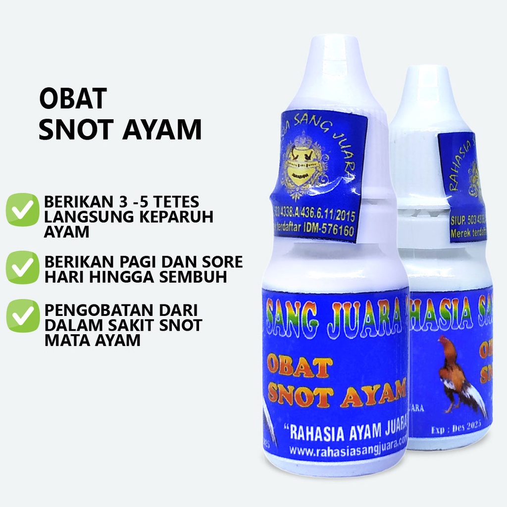 OBAT SNOT AYAM | OBAT GOHAM AYAM MENYEMBUHKAN SNOT PILEK MUKA BENGKAK SALURAN PERNAFASAN PADA AYAM