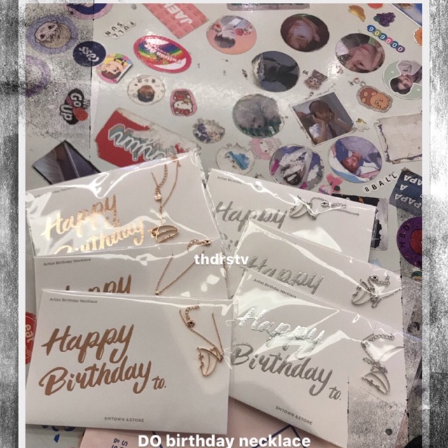 DO Kyungsoo birthday Necklace