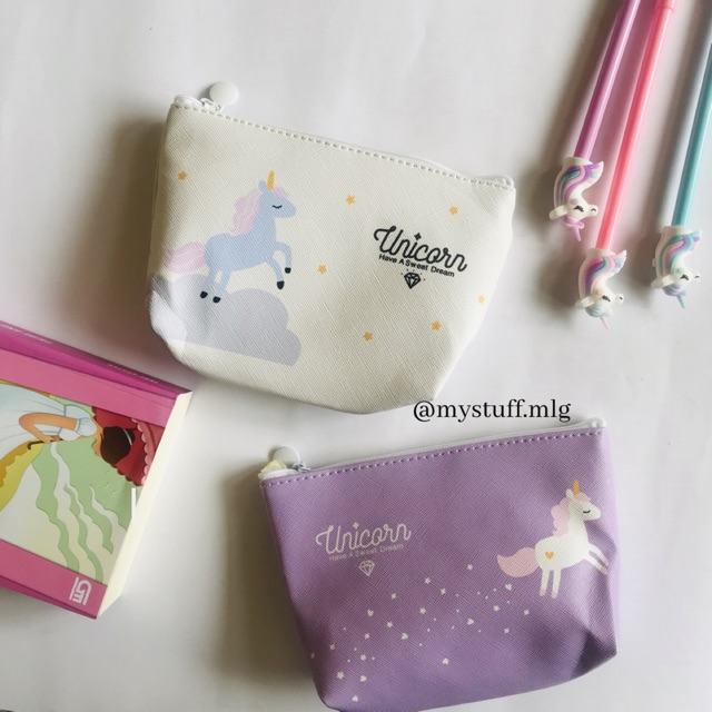 

READY STOCK PENCILCASE UNICORN TEMPAT PENSIL