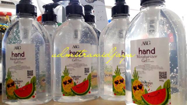 Hand sanitizer Gel 500ml A&amp;G termurah