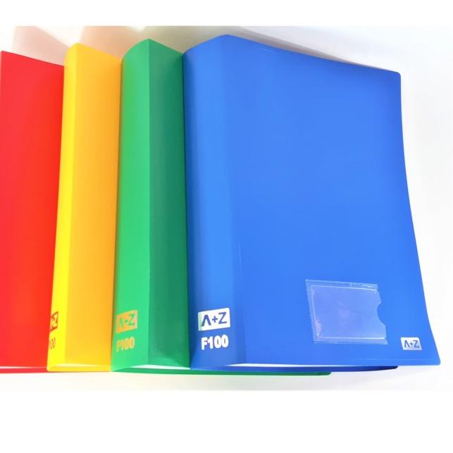 

ⅎ MAP PLASTIK DOKUMEN 100 LEMBAR FOLIO F4 DOCUMENT HOLDER CLEAR HOLDER ➤