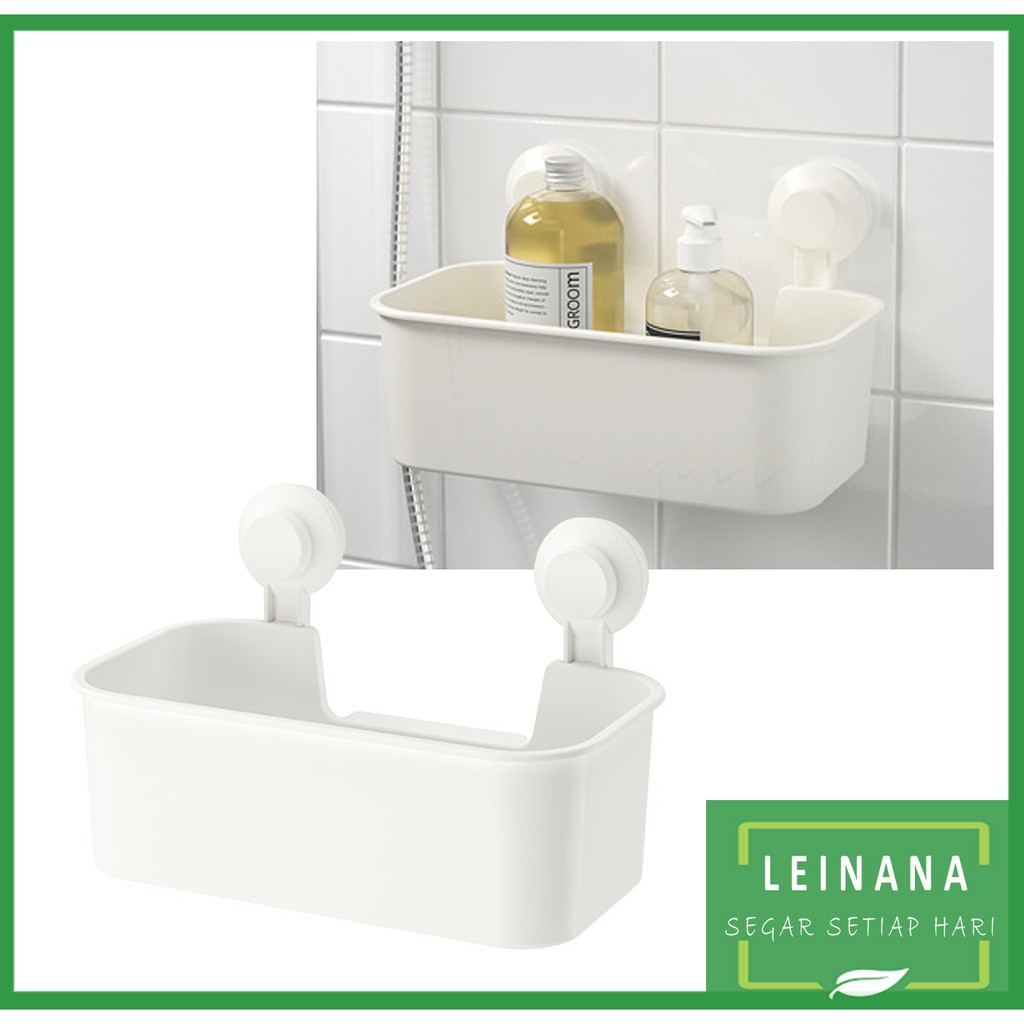 Keranjang dg plastik hisap putihTISKEN