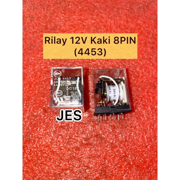 RILAY 12V KAKI 8PIN (4453)