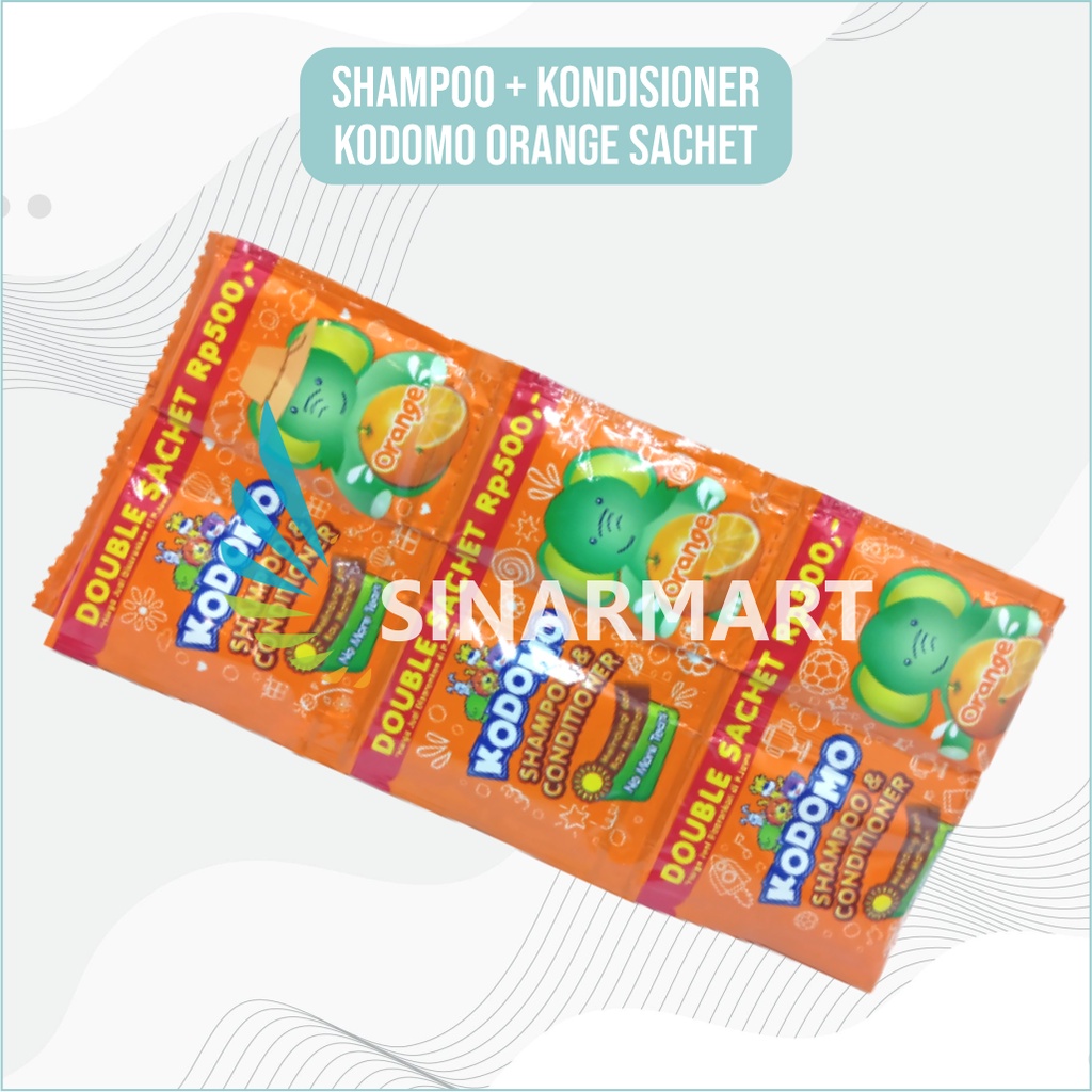 SHAMPOO + KONDISIONER KODOMO SACHET / RENTENG / RENCENG