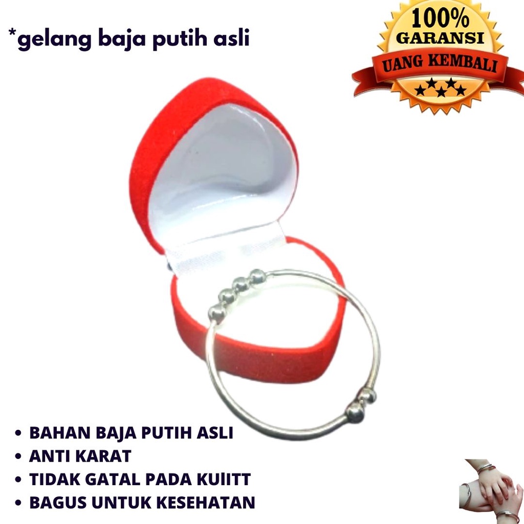 GELANG BABY,GELANG MONEL,GELANG  BAJA PUTIH ,GELANG KESEHATAN,GELANG ANTI STEP