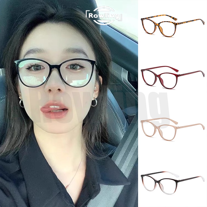 rowling (ka-256) Frame Kacamata  Terbaru Wanita Pria Import anti Radiasi Blue Light Kacamata Fashion