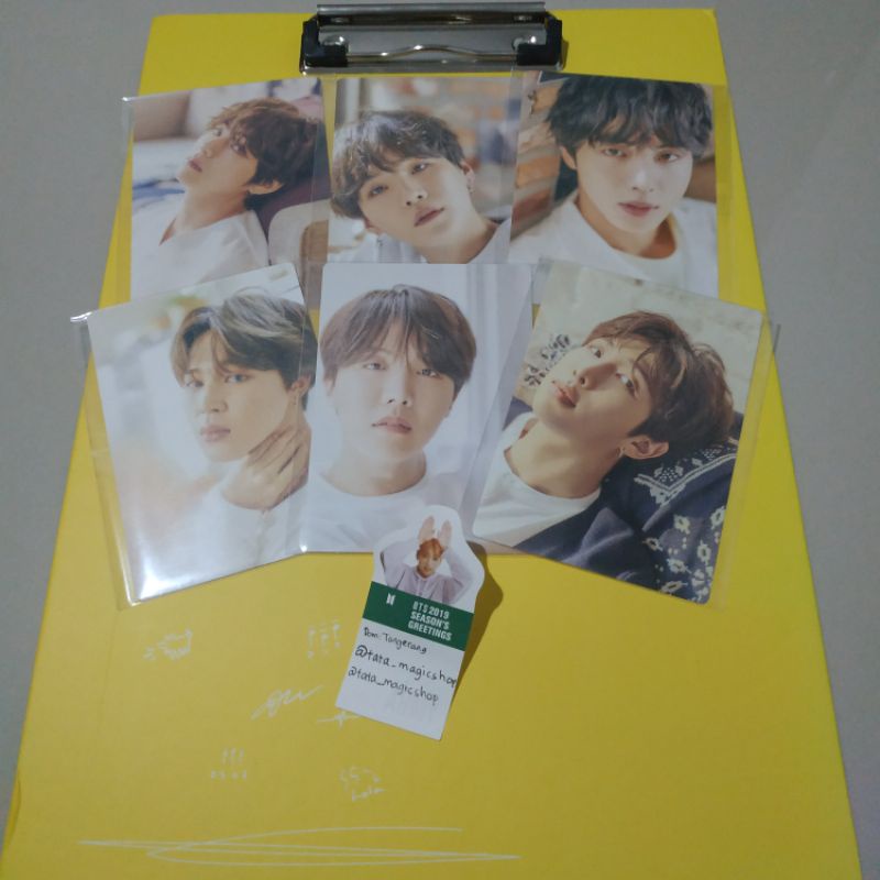 BTS Photocard  Oneul Clip board