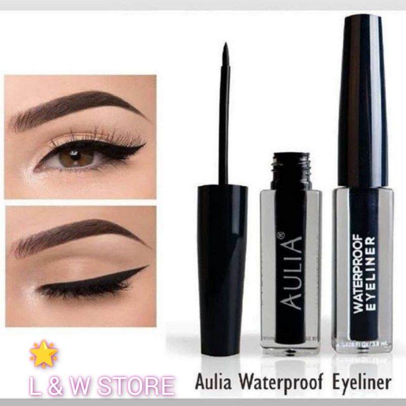 Aulia Waterproof Eyeliner/Eyeliner Aulia/100% Original