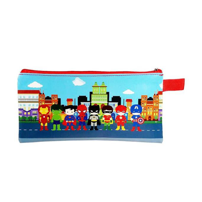 

promo Mini Case SUPERHERO Tempat Pensil Super hero Batman Superman Spiderman