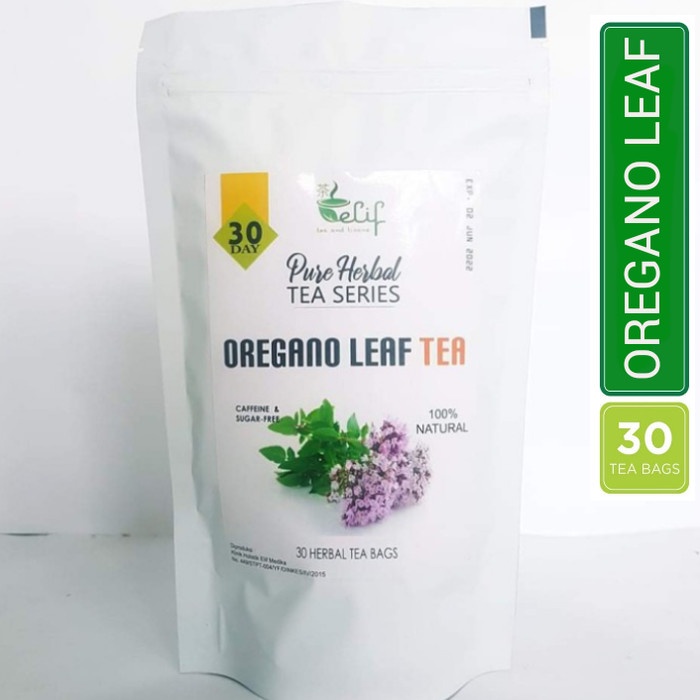 

(BISA COD) Oregano Leaf Tea : Pure Oregano Leaves Tea (30 Tea Bag)