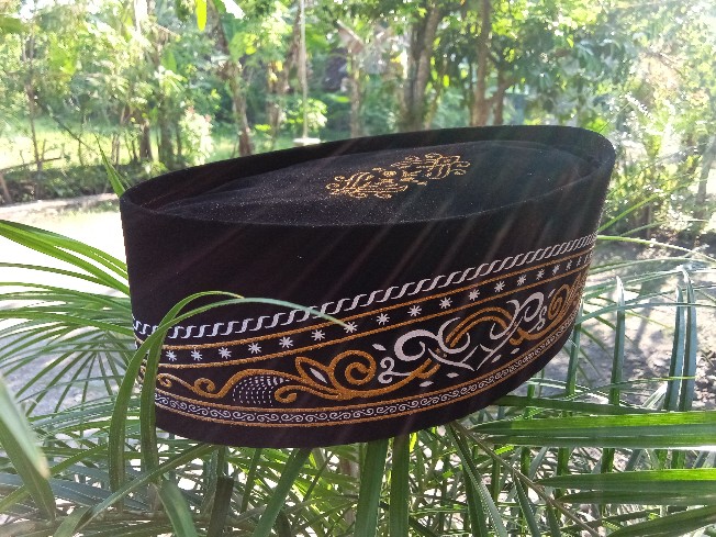 Peci Songkok Hitam Anak Dewasa Motif Karakter Kopiah Polos Batik Awing Wadimor Bhs Atlas Presiden