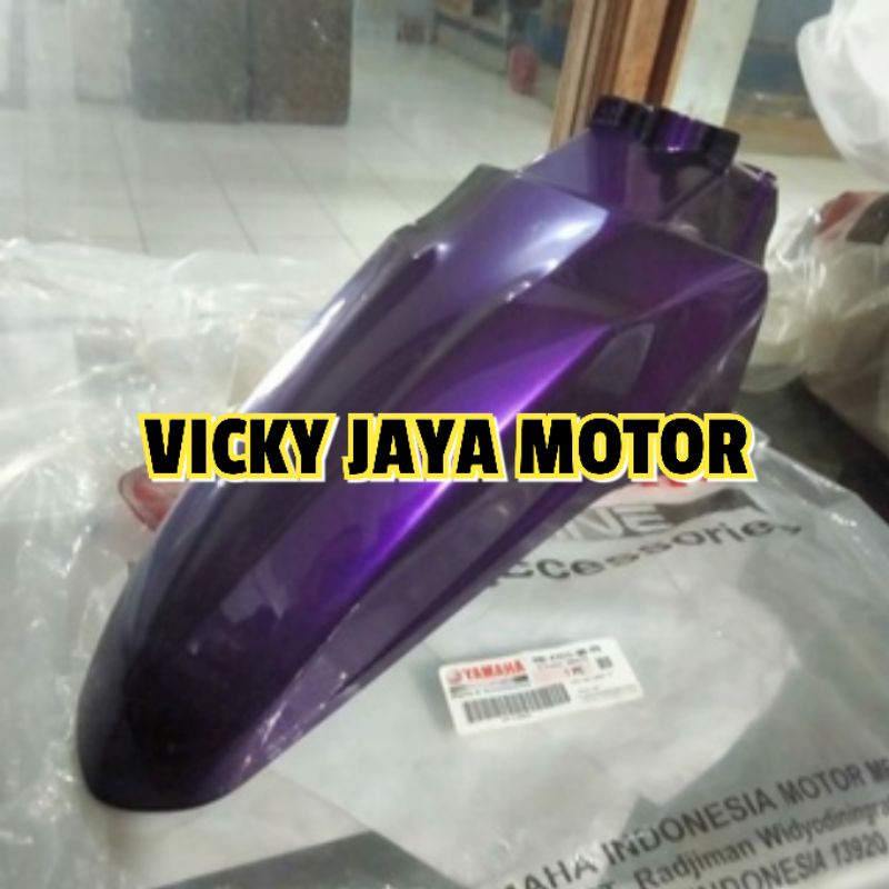 SPAKBOR DEPAN XEON KARBU XEON RC 125 UNGU VIOLET ORIGINAL YGP