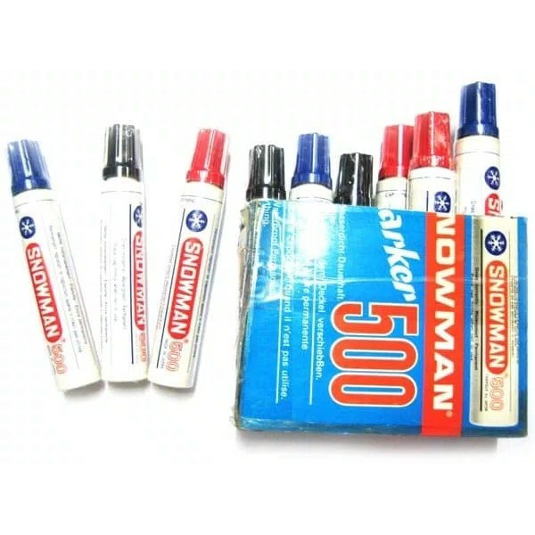 

Unik Spidol Permanent Jumbo Snowman 500 Spidol Marker Snowman 500 Jumbo Limited