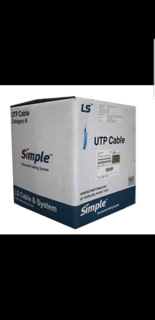 SALE KABEL UTP / LAN / DATA CAT6 MERK LS @305m