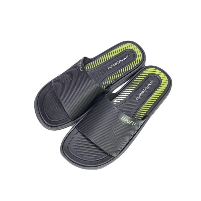 Sandal pria kokop luofu Sandal jelly karet pria Sandal pria sandal luofu import size40-44