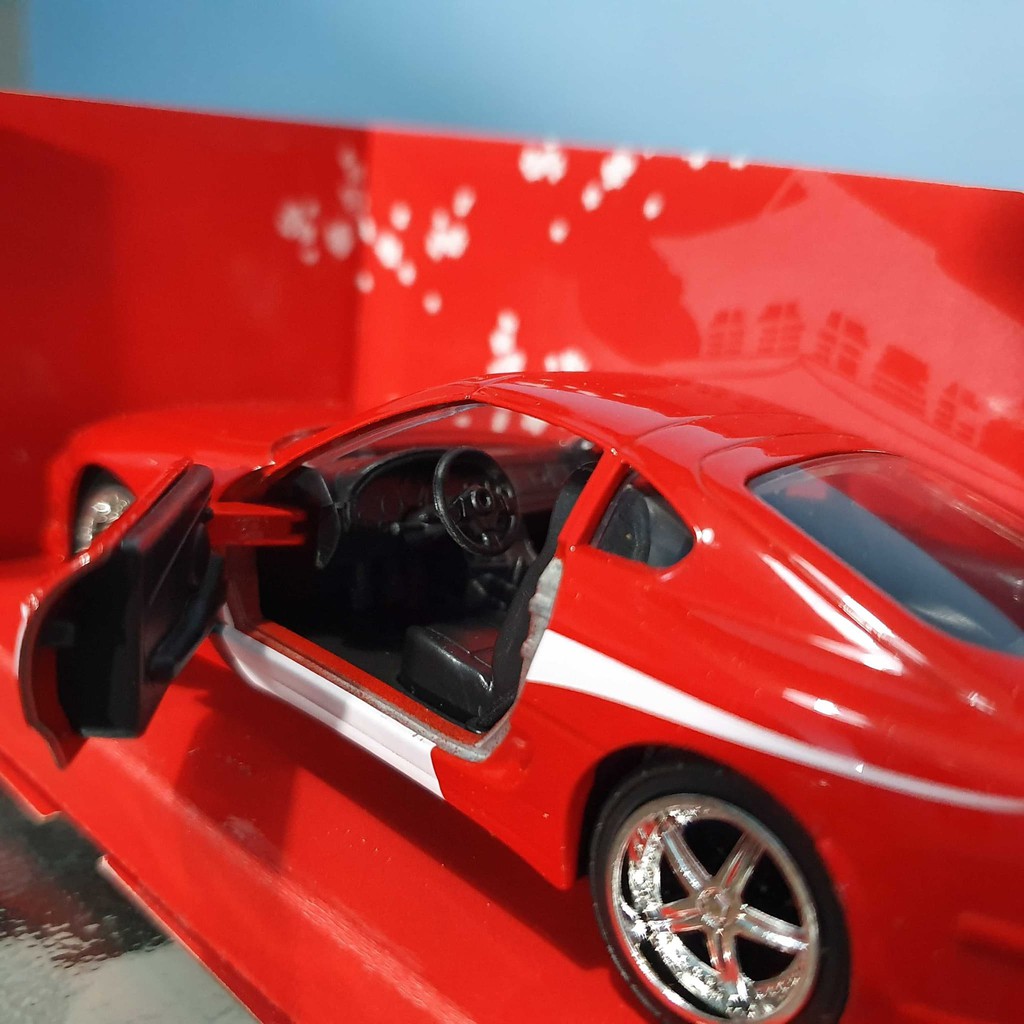 GRATIS Jada Toys diecast mobil 1995 Toyota Supra skala 1/32. JDM TUNERS