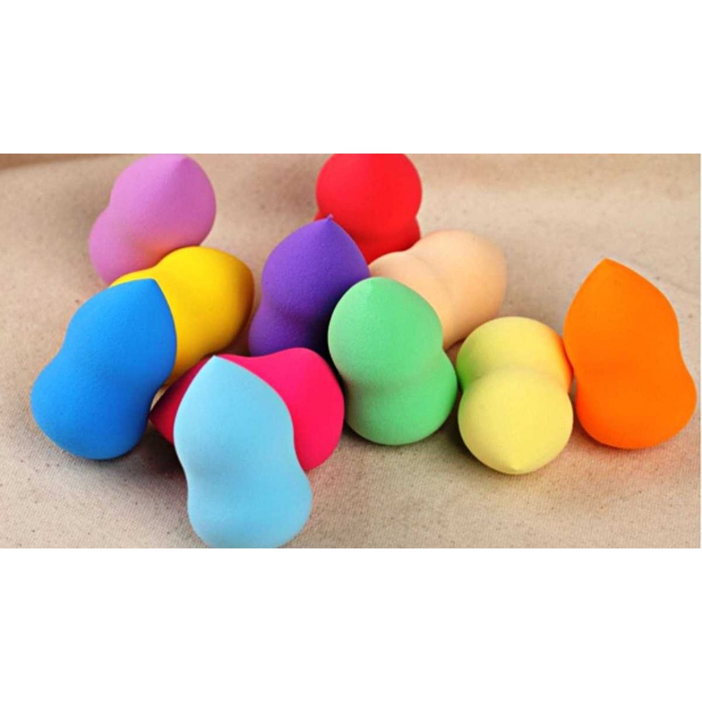 ❄ READY STOK ❄ SPONGE BUSA MAKE UP SPONS EGG BEAUTY BLENDER IMPORT MODEL GOURD