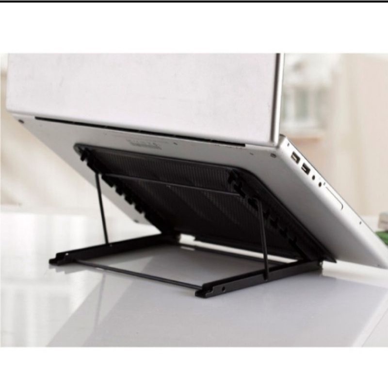 Portable Laptop Stand Adjustable Angle Meja Alas Laptop Kuat Kokoh