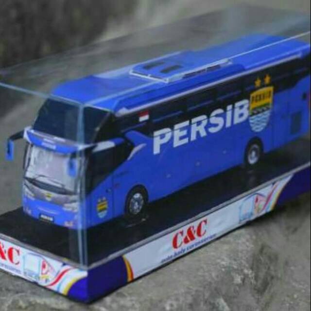 Miniatur New Bus Persib Hino 2017