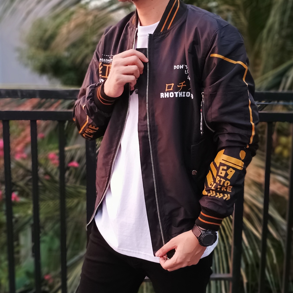 Jaket Bomber Pria Street Fashion Jaket Baseball Jaket Varsity Jaket Parasut Distro