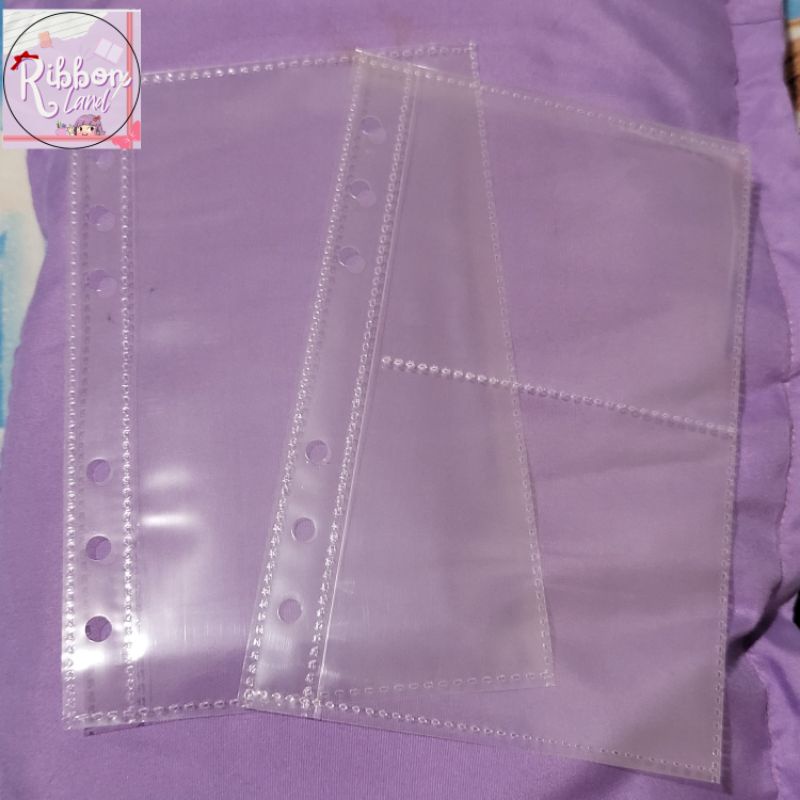 

(10 Lembar) A6 Double Sleeve PP 6 Hole