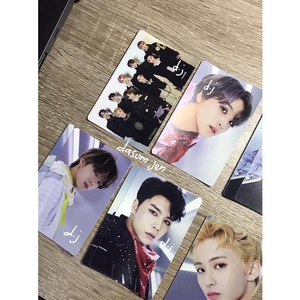 NCT 127 SUPERHUMAN PHOTOCARD STICKER SUHUM OFFICIAL