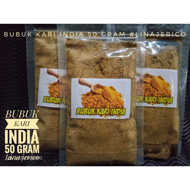 Bubuk kari india Curry india powder 50gr