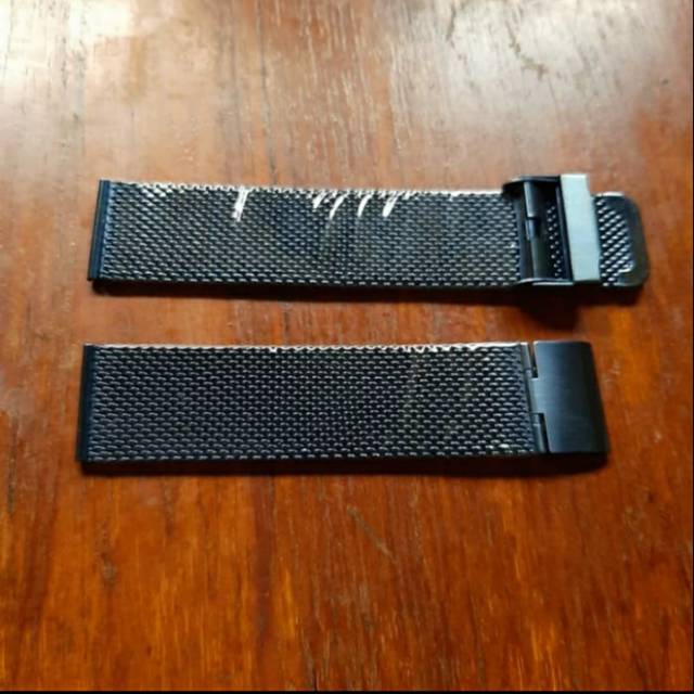 Tali jam tangan shark mesh strap biru navy