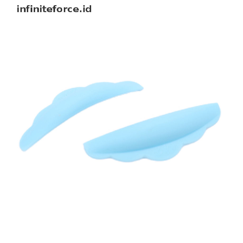 Infiniteforce.id 5 Pasang / set Pad Silikon Pelindung Bulu Mata Extension 3d Untuk Makeup / Kosmetik Wanita