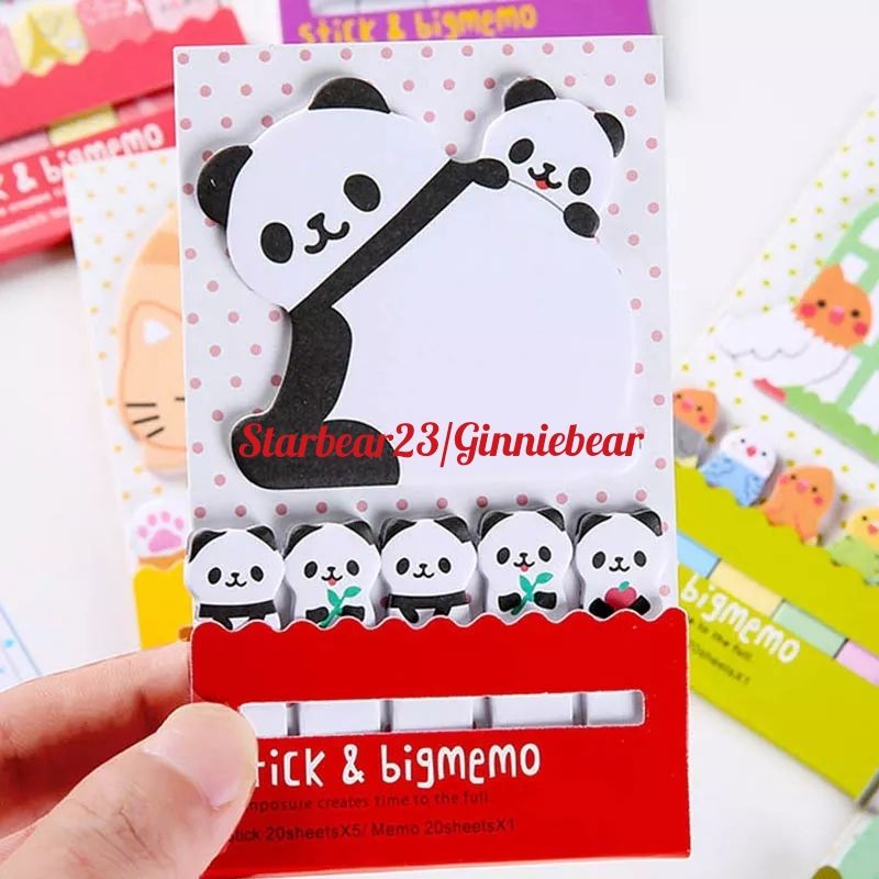 

stickynote motif panda import