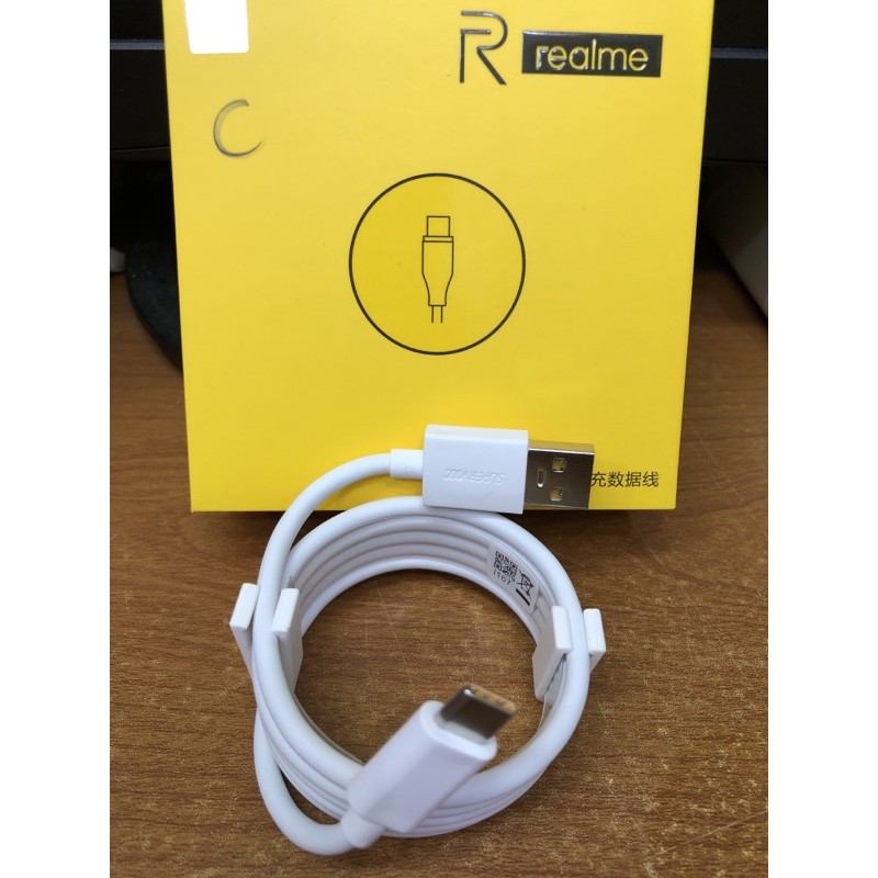 KABEL DATA REALME TYPE C SUPER VOOC