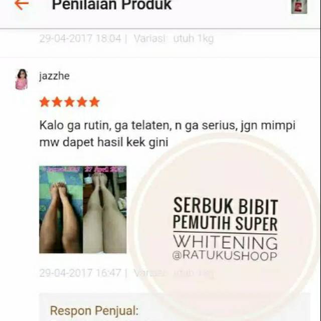 10kg serbuk pemutih original