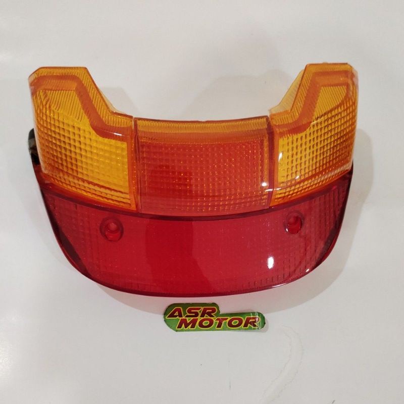 Mika Stop+Sen Belakang F1ZR Merah Orange (FIZR)(Mika Kaca Lampu Stop+Sen