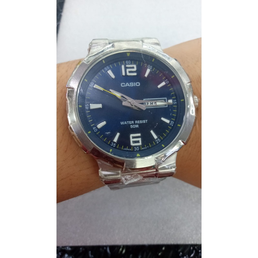 JAM TANGAN PRIA CASIO MTP-E119D-2A ORIGINAL GARANSI RESMI MURAH