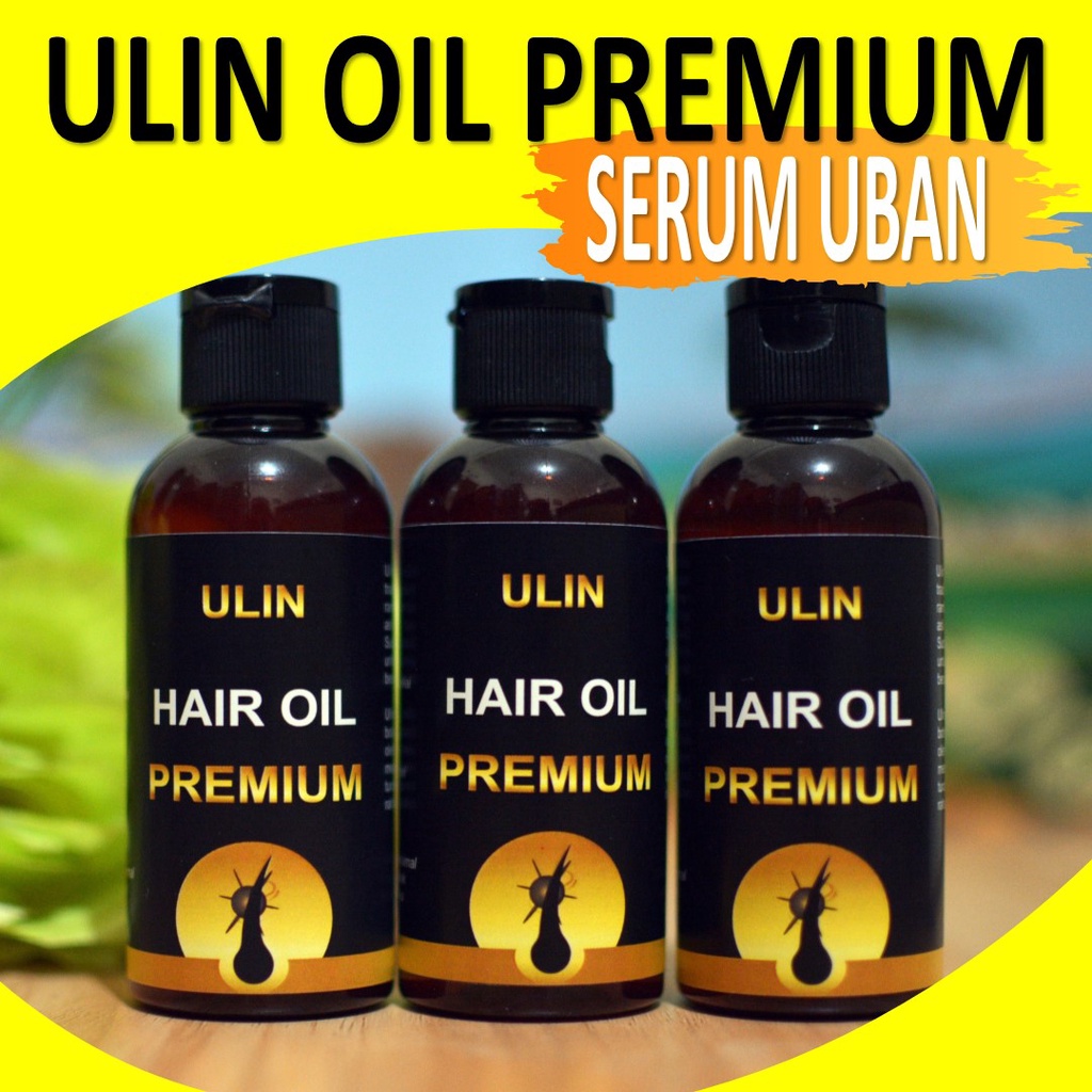 Obat Uban Ulin Oil Premium Penghitam Uban