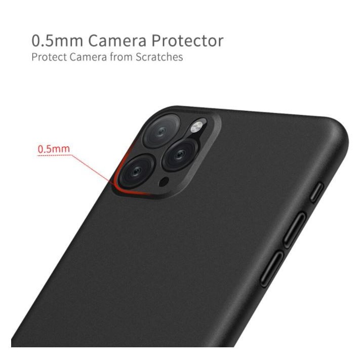 Memumi Super Slim Case Matte Back Cover for iPhone 11 Pro Max 6.5 inch