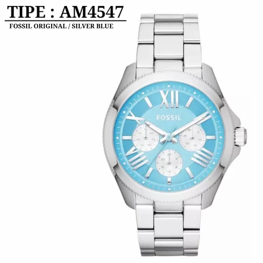 Promo Jam Tangan Fossil AM4547 - AM 4547 Baterai Stainless Jam Tangan Wanita Import Mewah Bayar diru