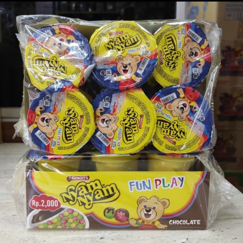 

Nyam nyam Fun Play 12 x 11 Gram - Beli Banyak = Makin Murah!!!