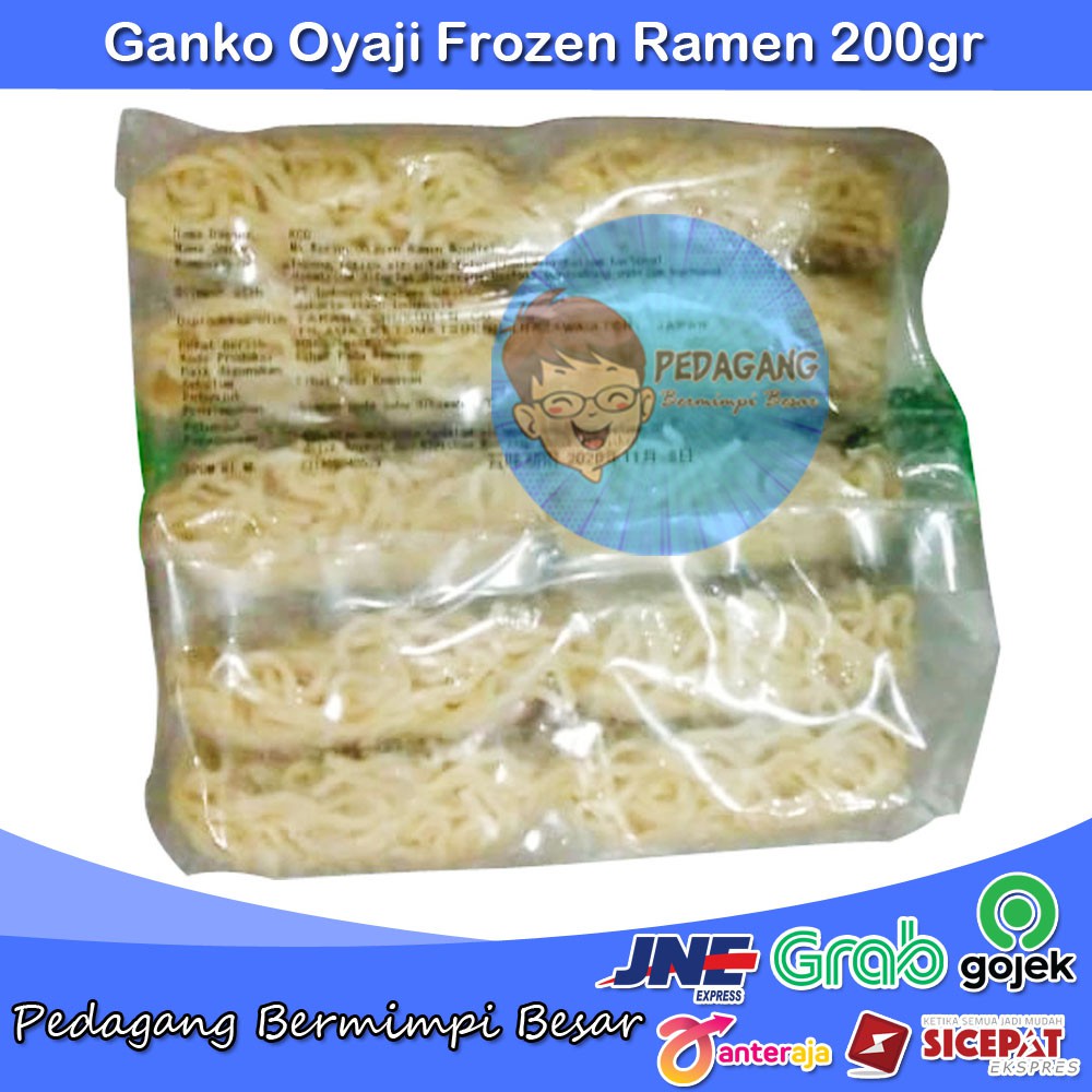 Ganko Oyaji Frozen Ramen 200gr / Ramen Takara/  Mie Ramen